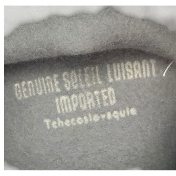 Vintage Soleil Luisant Felt Powder Blue Hat (21”) - Picture 10 of 11